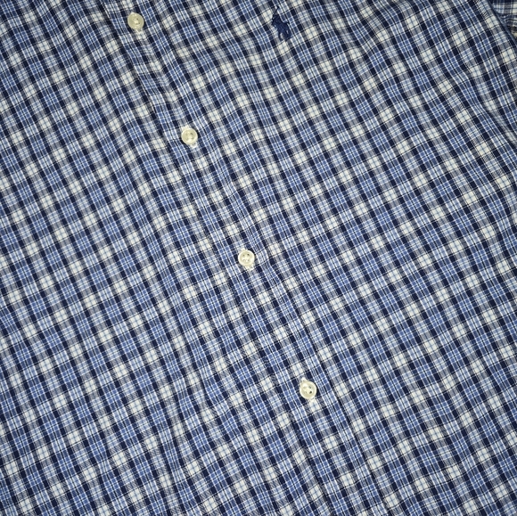 Ralph Lauren | Youth Boys 100% Cotton Casual Button Down Shirt SIZE LARGE 16\18 - Picture 6 of 13